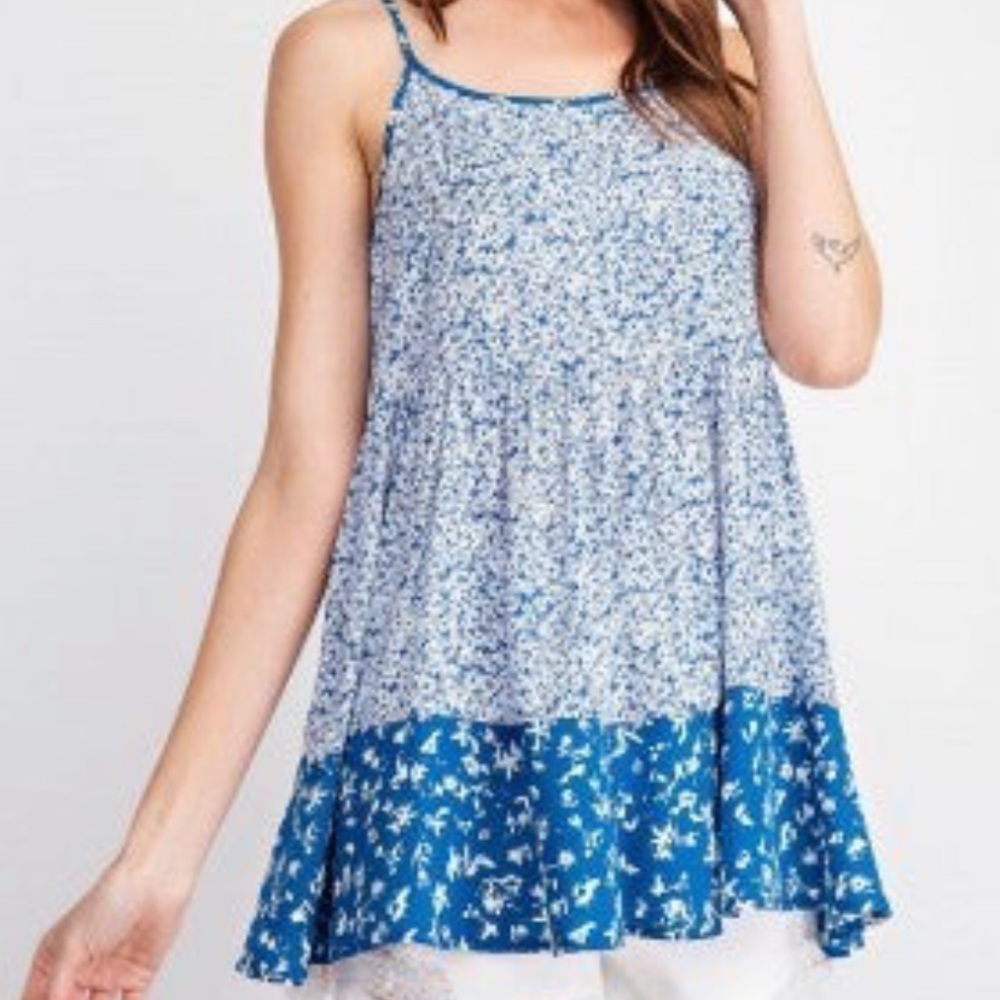 Easel Brand Cami Tunic, Medium